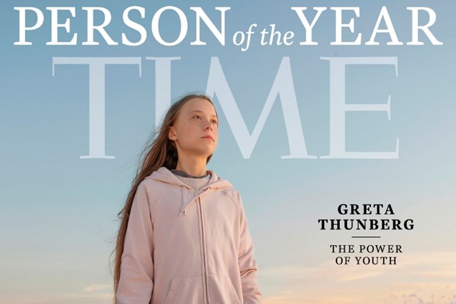 Osebnost leta 2019 je Greta Thunberg