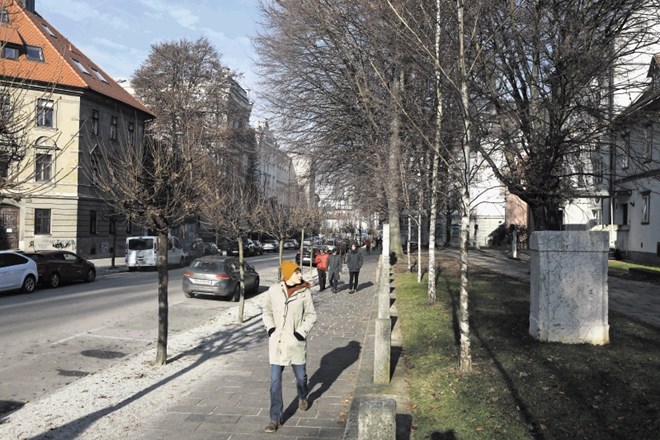 Plečnikova Zelena promenada se bo začela na Kongresnem trgu in bo vodila vzdolž Vegove ulice, segala pa bo vse do Trnovega in...