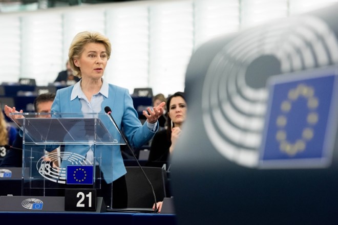 Predsednica Evropske komisije Ursula von der Leyen