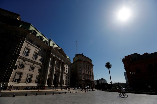 Nacionalna banka v Buenos Airesu v Argentini