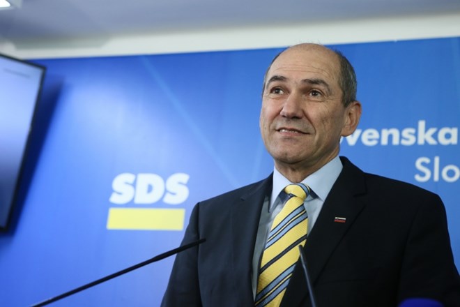 Predsednik stranke SDS Janez Janša