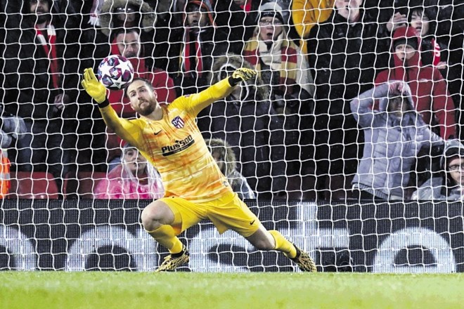 Jan Oblak je postal veliki  junak Atletica na kultnem stadionu Anfield.