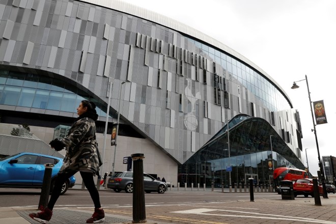 Stadion kluba Tottenham Hotspur, za katerega igra oropani belgijski zvezdnik.