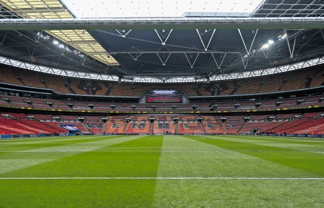 Finale evropskega prvenstva v nogometu je predvideno na kultnem  stadionu Wembley v Londonu.