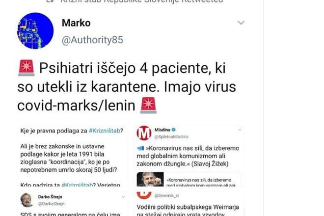 Vladno komuniciranje okužil strankarski virus: namesto informacij pritlehno politično obračunavanje