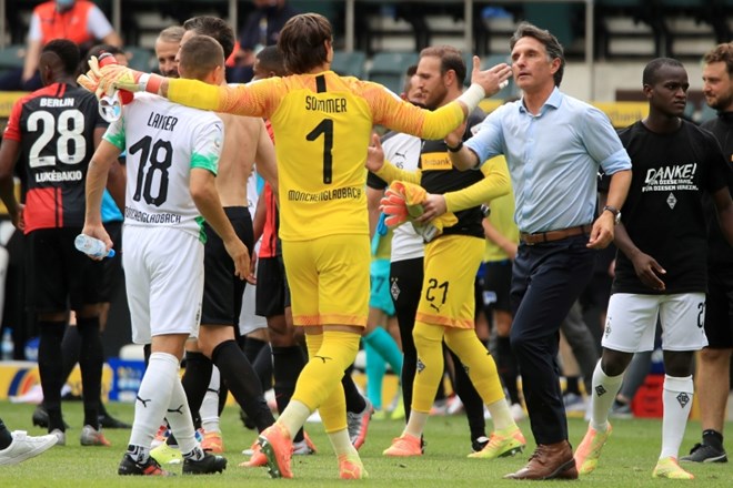 Mönchengladbach v ligo prvakov, Werder še upa na obstanek