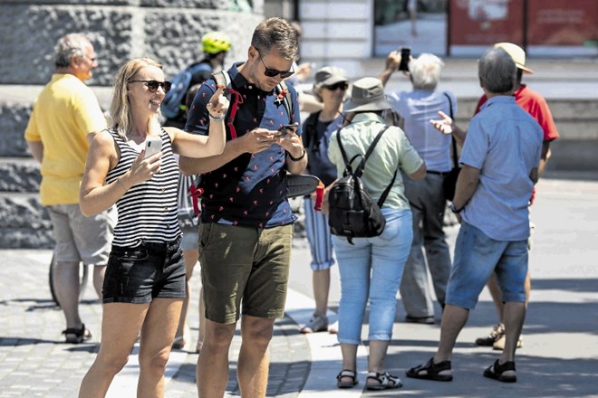 V primerjavi s preteklimi leti je v središču prestolnice le za vzorec turistov.