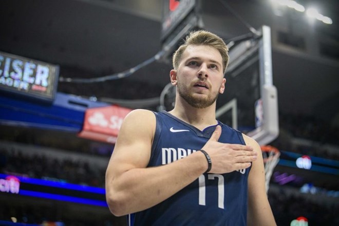 Luka Dončić je bil prvi strelec Dallasa, v 24:27 minute mu je skoraj uspel trojni dvojček: dosegel je 20 točk, 11 skokov in...