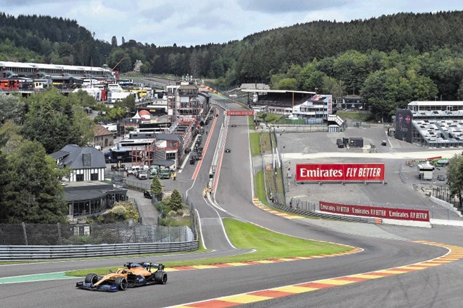 Steza Spa-Francorchamps je najdaljša na koledarju svetovnega prvenstva.