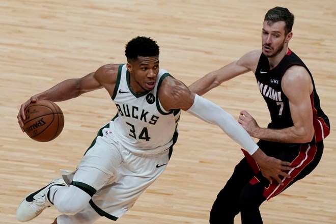 Goran Dragić bo z Miami Heat težko ponovil lanski uspeh, saj že v prvem krogu končnice zaostaja z 0:3 proti Bucks.