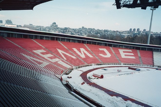 Nogometni stadion Crvene zvezde Marakana.