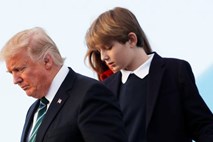 Melania in Barron Trump se končno selita v Washington