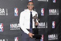 Russell Westbrook - košarkar, ki je reden gost pariškega modnega tedna