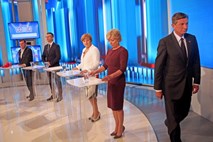 Tracking poll: Pahor krepko pred Šarcem, podpora se dviguje Tomčevi