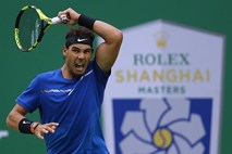 Nadal in Federer v finalu Šanghaja