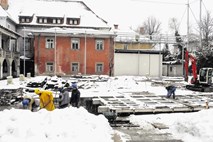 Začeli obnovo strehe avditorija Križanke