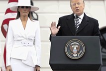 Melania se ne poljublja, ker je iz komunistične države