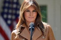 Melania ustavila govorice o svojem »pobegu« iz Bele hiše