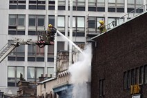 #foto #video V Glasgowu že od sinoči gori znamenita umetnostna akademija 