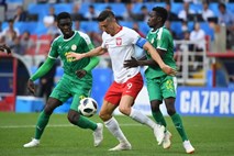 Senegal v Moskvi presenetil blede Poljake