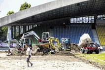 Na prenovljeni stadion Ljudski vrt še leto dni čakanja 