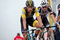 Chris Froome žrtev Rogličevih pospeševanj