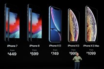 Apple predstavil novo sezono  iphonov in novo pametno uro