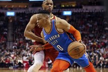 Russell Westbrook izenačil rekord NBA 