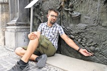 Urban Logar, turistični vodnik po Ljubljani: Za Dončića prvič  slišal od turistov