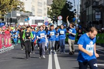 Prek osem tisoč otrok in mladine teklo na ljubljanskih ulicah pred 24. maratonom