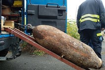 Z nevtralizirano bombo bodo vadili na Primorskem