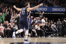 #video Dončićev Dallas ukanil Minnesoto, Miami klonil v Bostonu