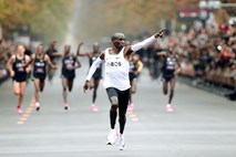 Na londonskem maratonu dvoboj velikanov med Kipchogejem in Bekelejem