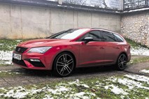 Seat leon st cupra 2,0 TSI DSG: Ne tako ploden, kot sporoča ime