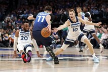 #video Dončićev Dallas premagal Minnesoto, Dragićev Miami izgubil po podaljšku