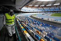 Pred praznimi tribunami tudi Barcelona in Napoli ter Borussia M'gladbach in Köln 