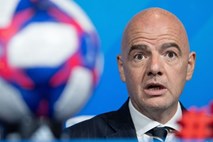 Infantino obrača ploščo: Pandemijo vidi kot priložnost za reforme v nogometu