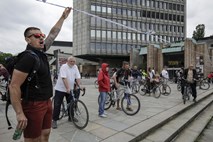 #foto #video V več krajih po državi shodi protivladnih protestnikov