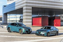 Giulia in stelvio quadrifoglio