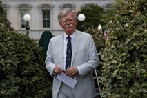 #portret John Bolton,nekdanji svetovalec predsednika Trumpa za nacionalno varnost in avtor knjige o Trumpovi Beli hiši