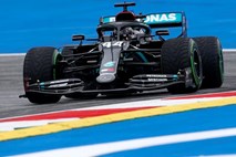 Hamilton in Bottas na praznem Spielbergu najbolje začela sezono formule 1