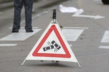 V petkovi nesreči pri naselju Batuje v ajdovski občini umrl motorist