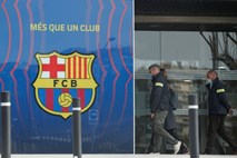 Racija v prostorih Barcelone, policija prostost odvzela tudi nekdanjemu predsedniku Bartomeuu