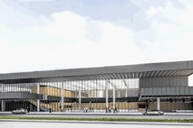 Nov potniški terminal na brniškem letališču bo kmalu nared za prve potnike 